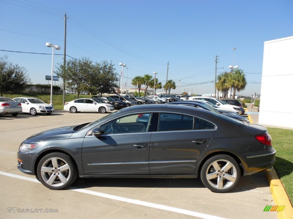 Island Gray Metallic 2012 Volkswagen CC Lux Plus Exterior Photo #55504460