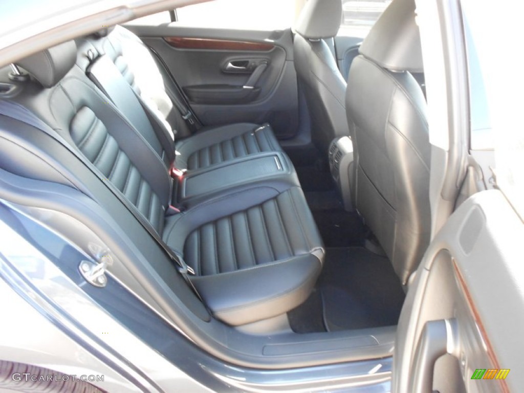 Black Interior 2012 Volkswagen CC Lux Plus Photo #55504553