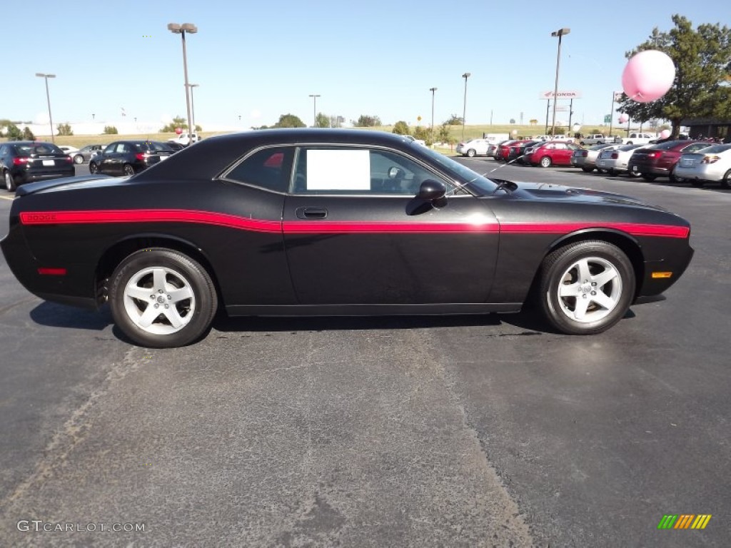 Brilliant Black Crystal Pearl 2010 Dodge Challenger SE Exterior Photo #55505320