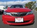 2009 Lightning Red Subaru Impreza 2.5i Premium Sedan  photo #2