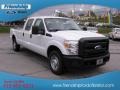 2012 Oxford White Ford F250 Super Duty XL Crew Cab  photo #4