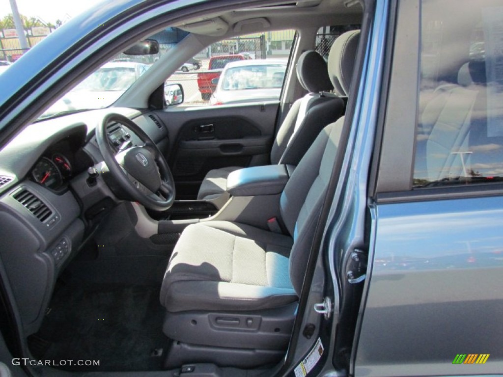 2008 Pilot Special Edition 4WD - Steel Blue Metallic / Gray photo #12