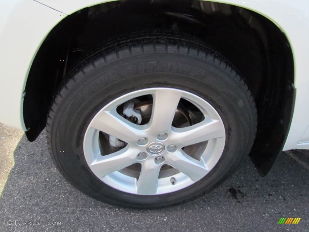 2007 RAV4 Limited 4WD - Blizzard White Pearl / Taupe photo #3