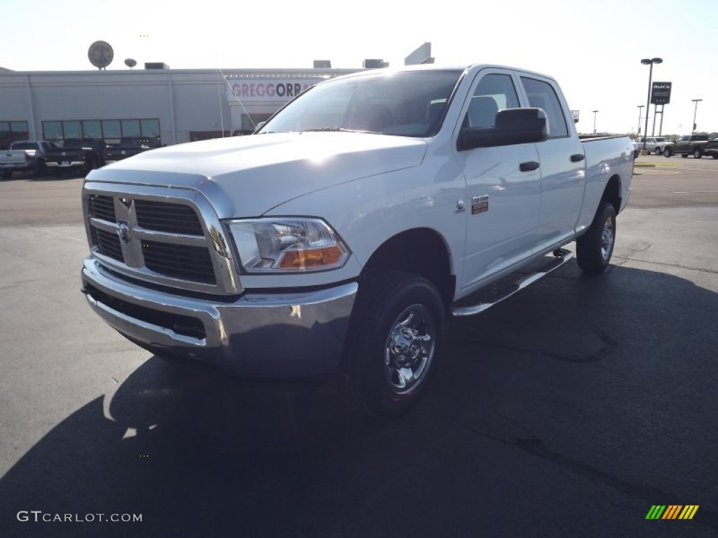 2012 Ram 2500 HD ST Crew Cab 4x4 - Bright White / Dark Slate/Medium Graystone photo #1