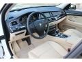Venetian Beige Prime Interior Photo for 2011 BMW 5 Series #55507850