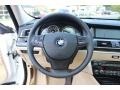 Venetian Beige Steering Wheel Photo for 2011 BMW 5 Series #55507883