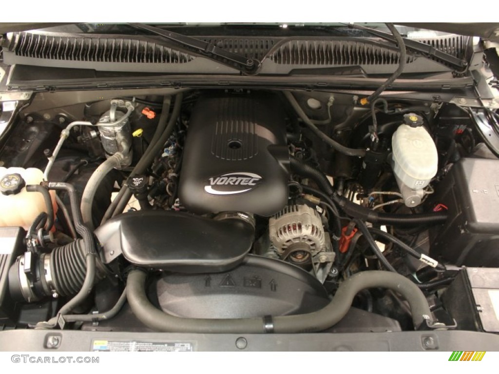 2003 GMC Sierra 1500 Extended Cab 4x4 4.8 Liter OHV 16-Valve Vortec V8 Engine Photo #55507994
