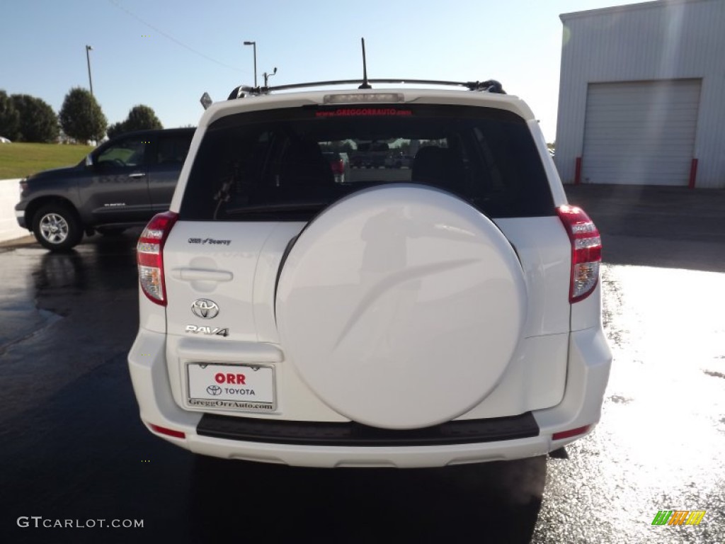 2011 RAV4 I4 - Super White / Sand Beige photo #6