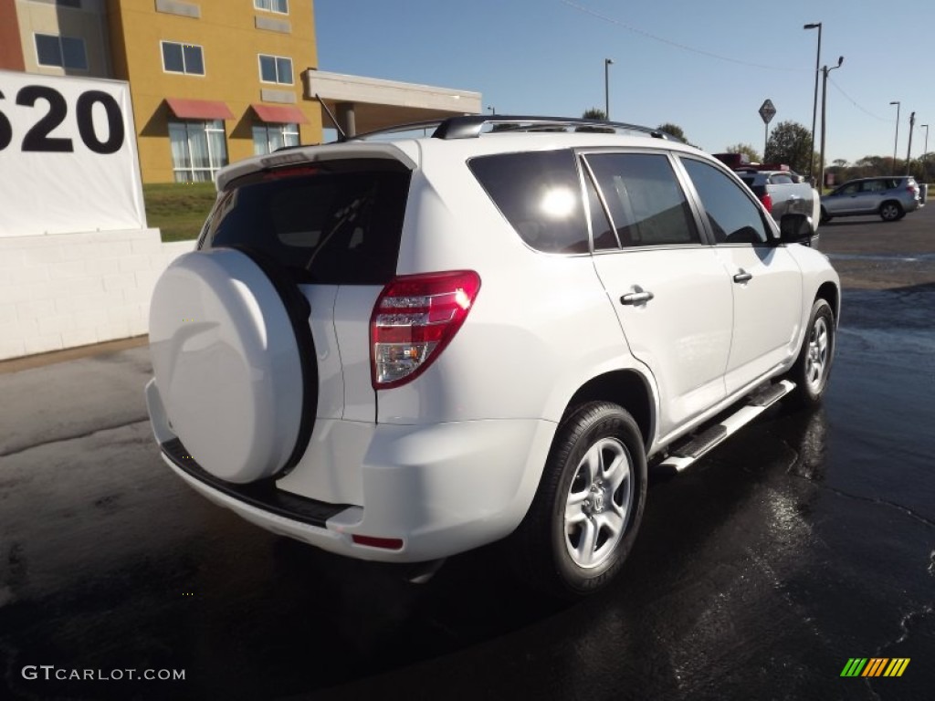 2011 RAV4 I4 - Super White / Sand Beige photo #7