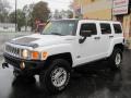 Birch White 2006 Hummer H3 Standard H3 Model Exterior