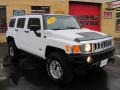 Birch White 2006 Hummer H3 Standard H3 Model Exterior