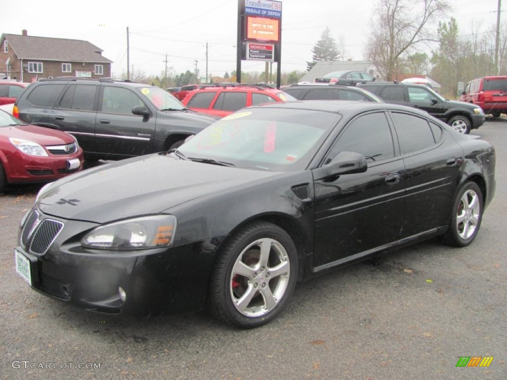 2007 Grand Prix GXP Sedan - Black / Ebony photo #1