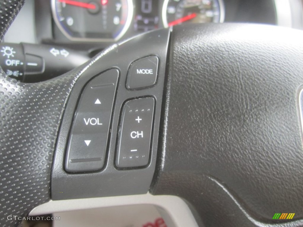 2009 CR-V EX 4WD - Green Tea Metallic / Ivory photo #24