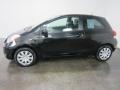 2010 Black Sand Pearl Toyota Yaris 3 Door Liftback  photo #3