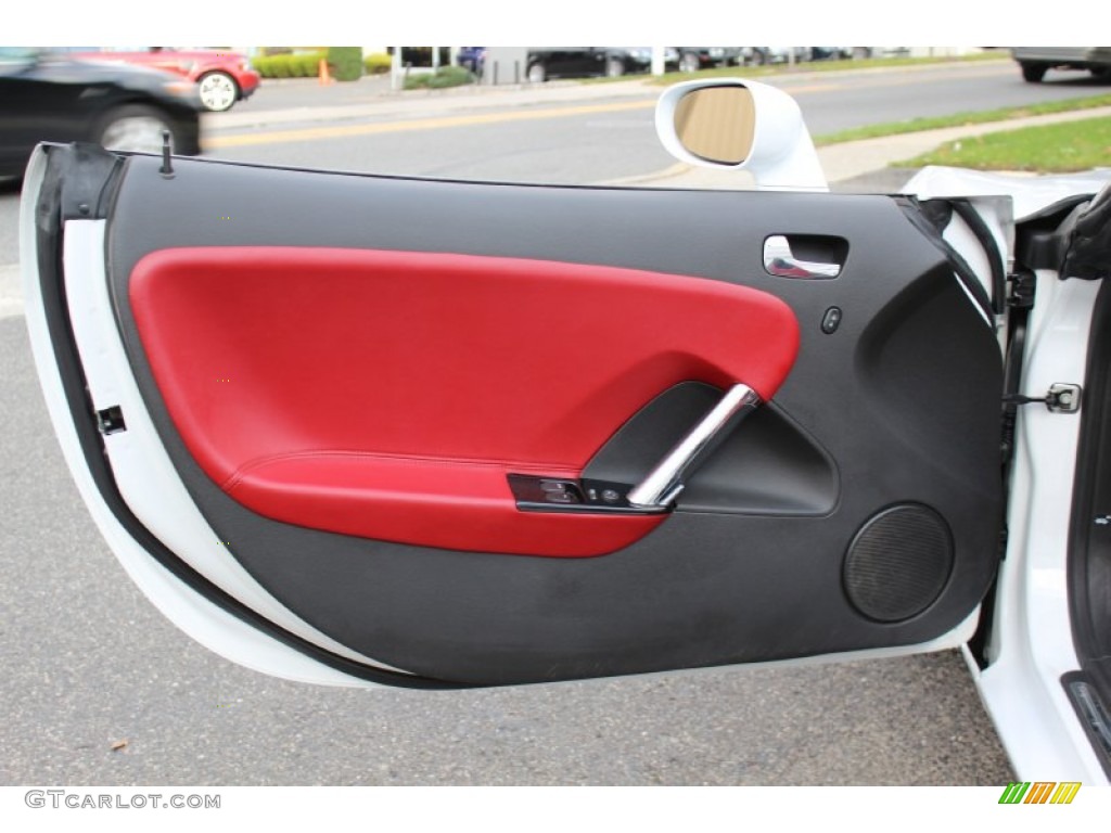 2008 Saturn Sky Red Line Roadster Red Door Panel Photo #55509927