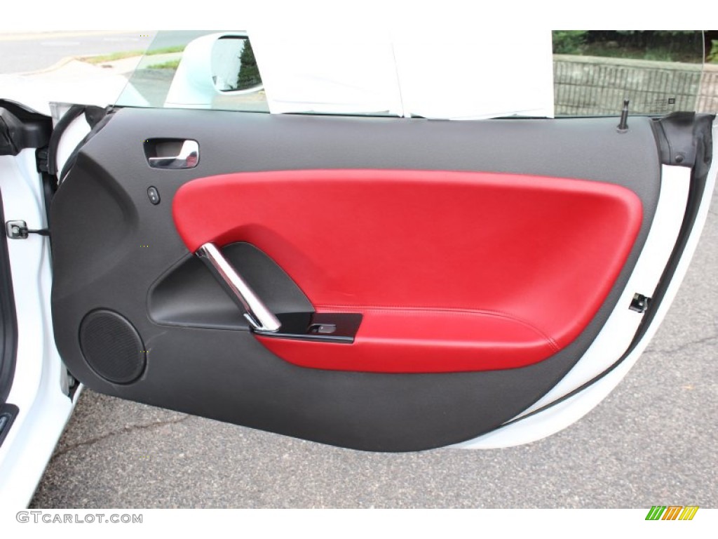 2008 Saturn Sky Red Line Roadster Red Door Panel Photo #55510050