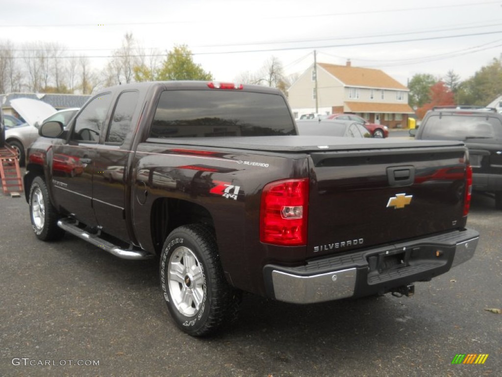 2008 Silverado 1500 LT Extended Cab 4x4 - Dark Cherry Metallic / Light Cashmere/Ebony Accents photo #13