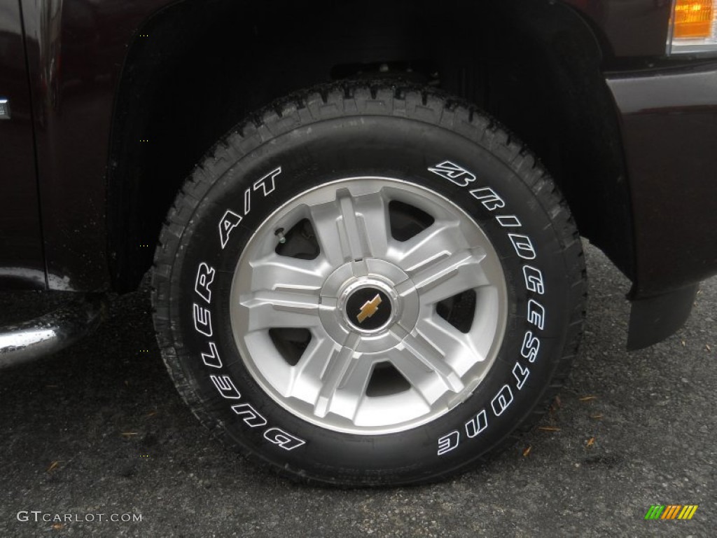 2008 Silverado 1500 LT Extended Cab 4x4 - Dark Cherry Metallic / Light Cashmere/Ebony Accents photo #17