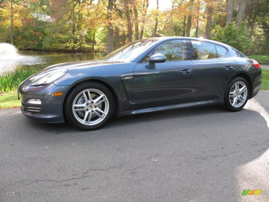 Yachting Blue Metallic 2011 Porsche Panamera 4 Exterior Photo #55510889
