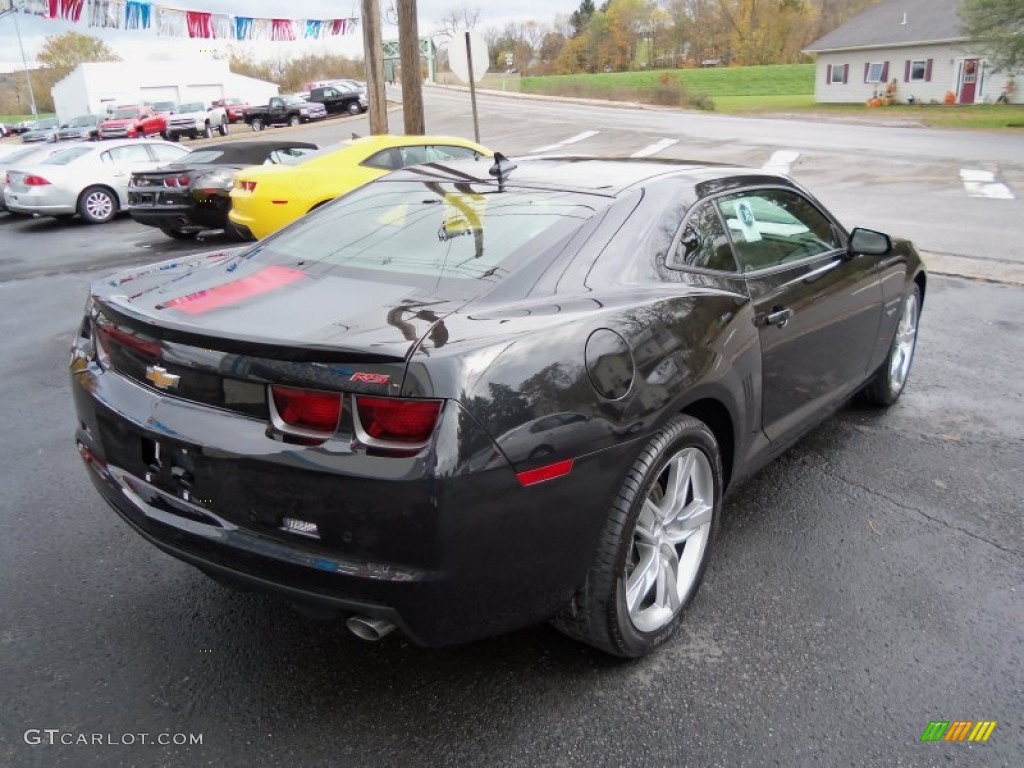 Carbon Flash Metallic 2012 Chevrolet Camaro LT 45th Anniversary Edition Coupe Exterior Photo #55511494