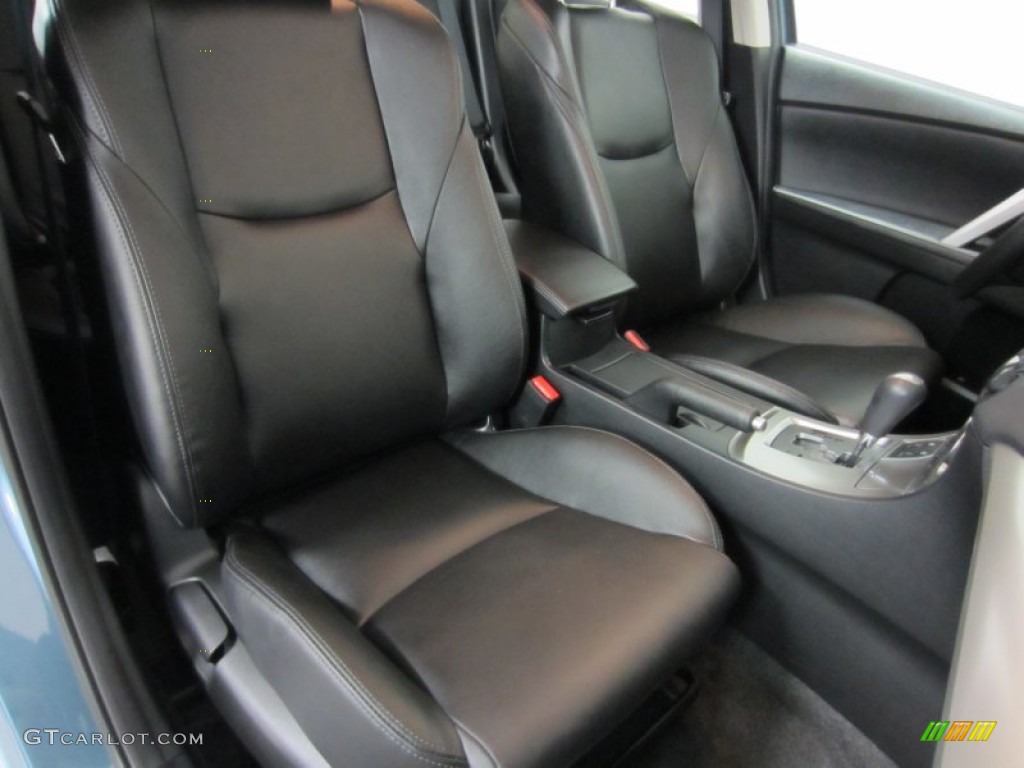 Black Interior 2011 Mazda MAZDA3 s Grand Touring 5 Door Photo #55511498