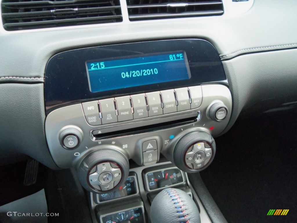 2012 Chevrolet Camaro LT 45th Anniversary Edition Coupe Controls Photo #55511708