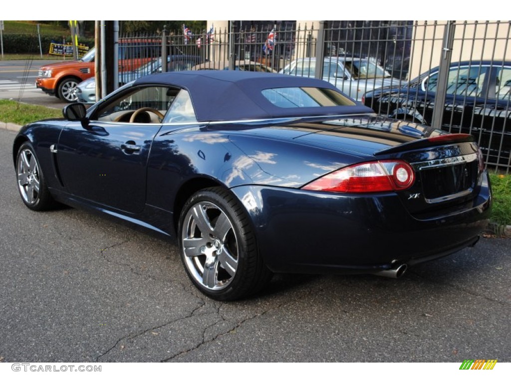 Indigo Metallic 2008 Jaguar XK XK8 Convertible Exterior Photo #55512164