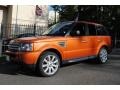 2006 Vesuvius Orange Metallic Land Rover Range Rover Sport Supercharged  photo #1