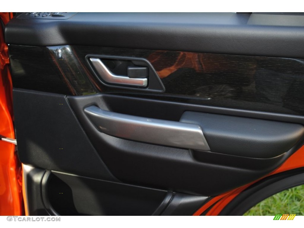 2006 Range Rover Sport Supercharged - Vesuvius Orange Metallic / Ebony Black photo #12