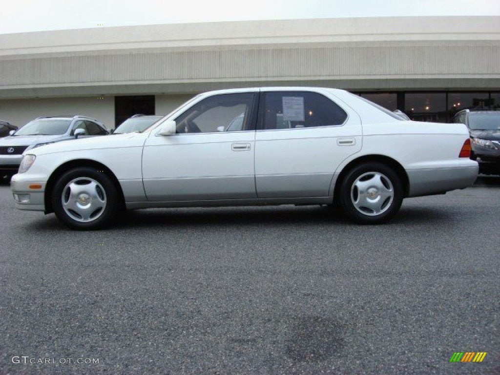 Diamond White Pearl 1998 Lexus LS 400 Exterior Photo #55513319
