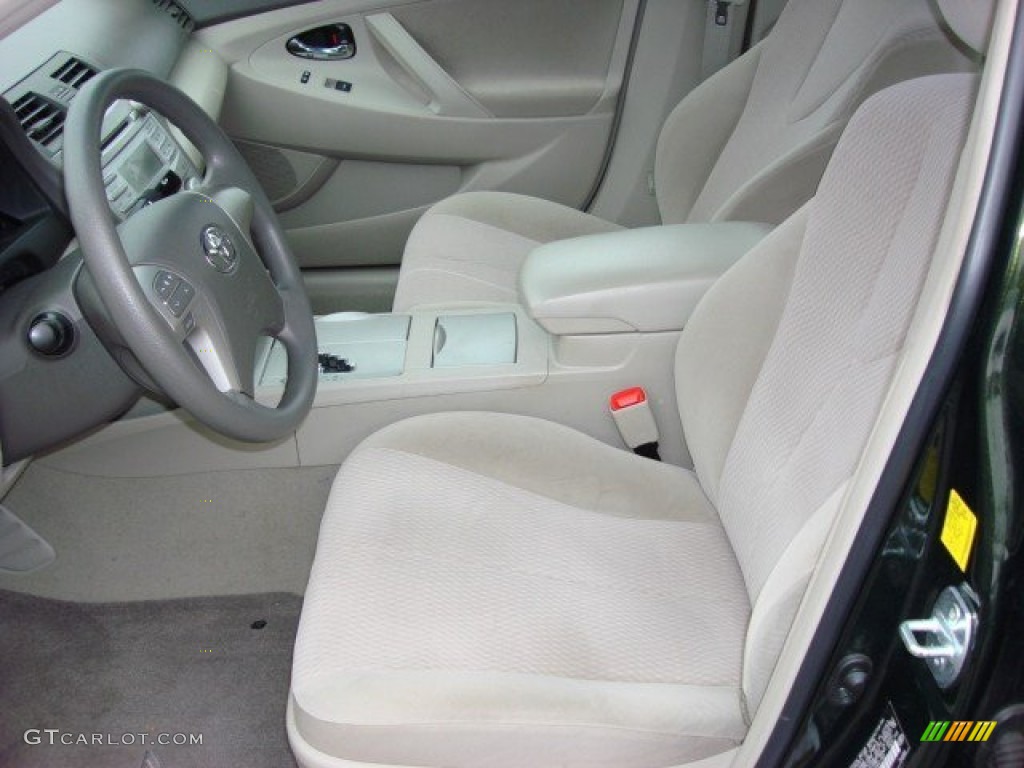 2011 Camry LE - Spruce Green Mica / Bisque photo #6