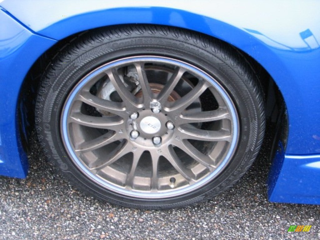 2004 350Z Touring Roadster - Daytona Blue Metallic / Frost photo #5