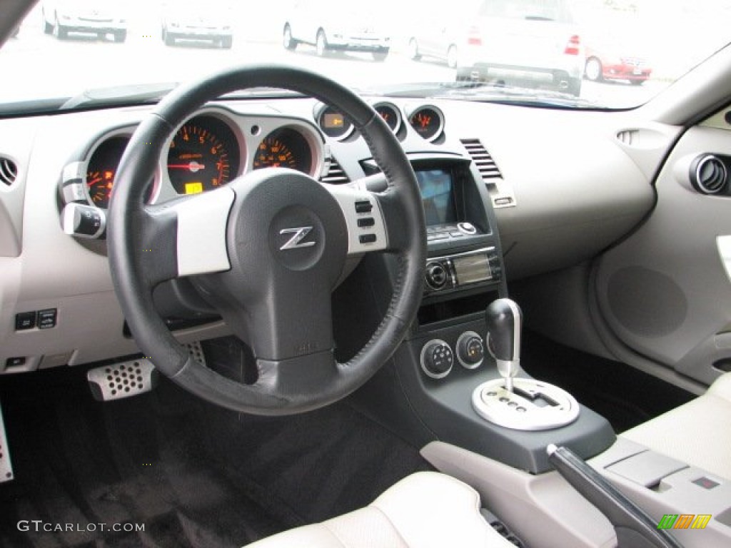 2004 Nissan 350Z Touring Roadster Frost Dashboard Photo #55515248