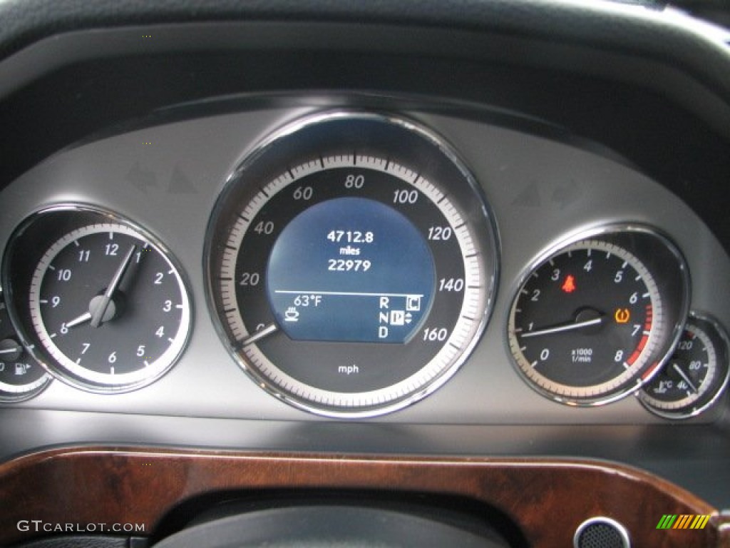 2010 Mercedes-Benz E 350 4Matic Sedan Gauges Photo #55515455