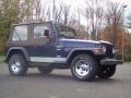 1997 Dark Blue Pearl Jeep Wrangler Sport 4x4  photo #9