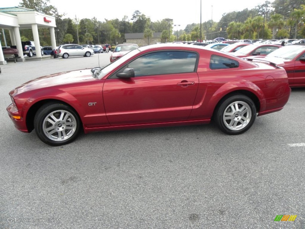 Redfire Metallic 2006 Ford Mustang GT Deluxe Coupe Exterior Photo #55516249