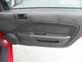 Dark Charcoal 2006 Ford Mustang GT Deluxe Coupe Door Panel