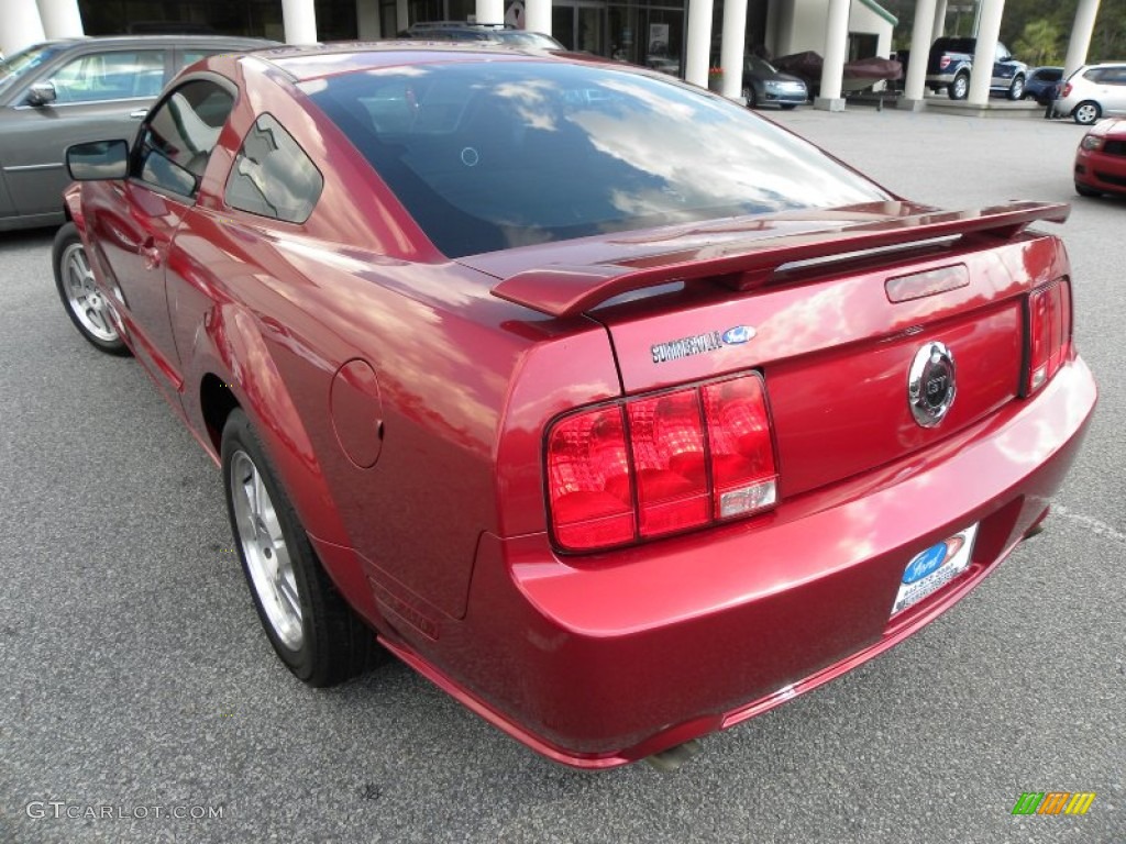 2006 Mustang GT Deluxe Coupe - Redfire Metallic / Dark Charcoal photo #12