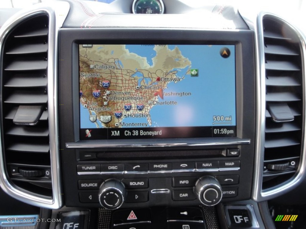 2012 Porsche Cayenne Turbo Navigation Photo #55517177