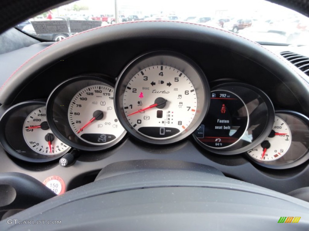 2012 Porsche Cayenne Turbo Gauges Photo #55517219