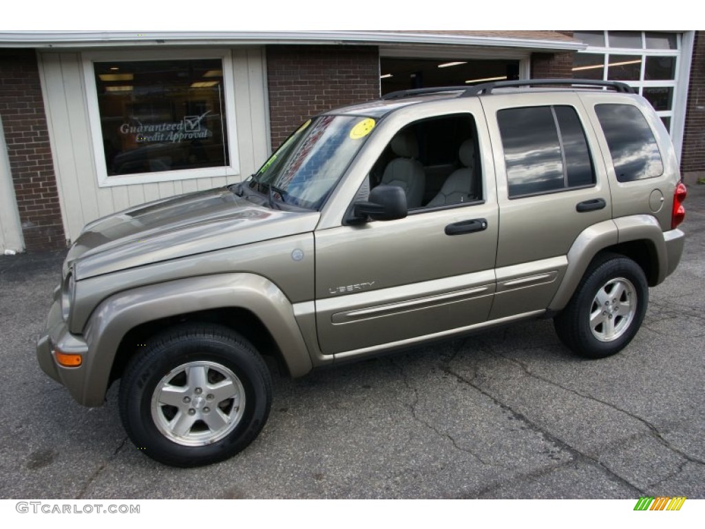 2004 Light Khaki Metallic Jeep Liberty Limited 4x4 55488027 Photo 6