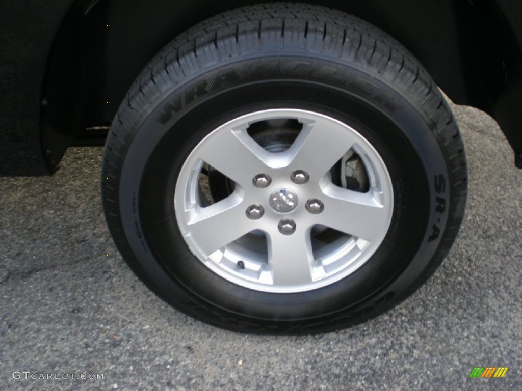 2011 Ram 1500 SLT Quad Cab 4x4 - Brilliant Black Crystal Pearl / Dark Slate Gray/Medium Graystone photo #9