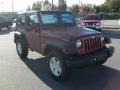 2012 Deep Cherry Red Crystal Pearl Jeep Wrangler Sport S 4x4  photo #5
