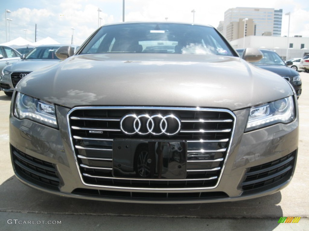 Dakota Grey Metallic 2012 Audi A7 3.0T quattro Premium Plus Exterior Photo #55519340