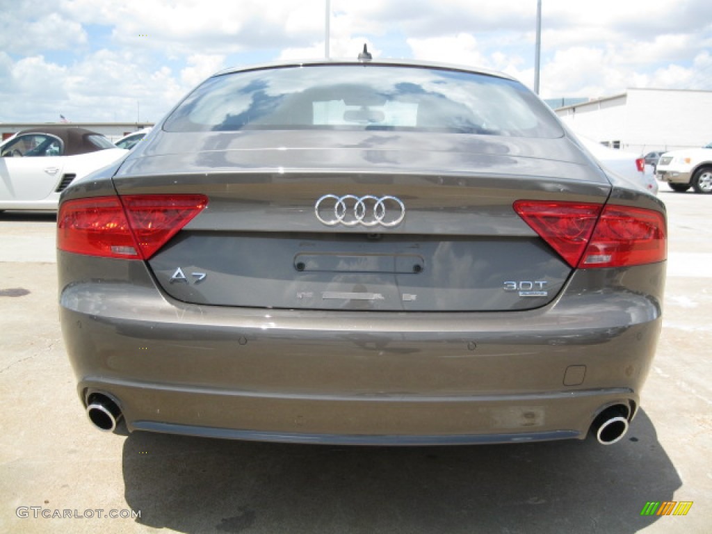 Dakota Grey Metallic 2012 Audi A7 3.0T quattro Premium Plus Exterior Photo #55519347
