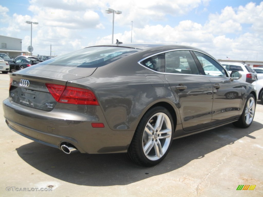 Dakota Grey Metallic 2012 Audi A7 3.0T quattro Premium Plus Exterior Photo #55519357