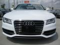 Ibis White 2012 Audi A7 3.0T quattro Prestige Exterior