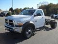 Bright White 2012 Dodge Ram 4500 HD ST Regular Cab Chassis Exterior
