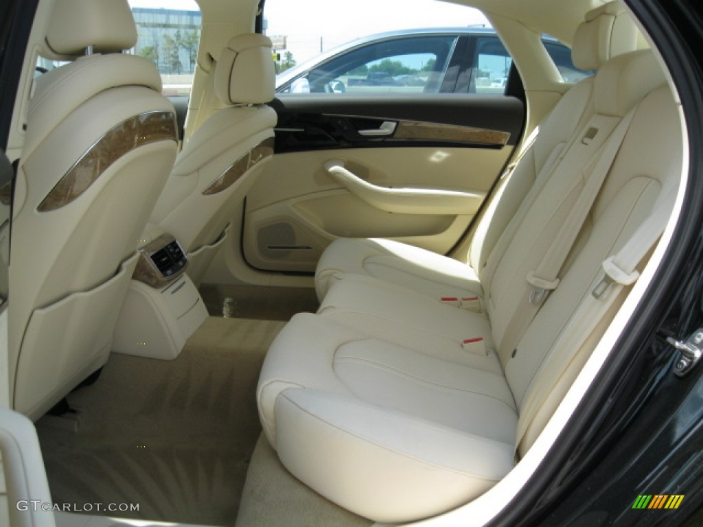 Silk Beige Interior 2012 Audi A8 L 4.2 quattro Photo #55519932