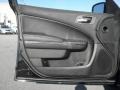 Black 2012 Dodge Charger SE Door Panel
